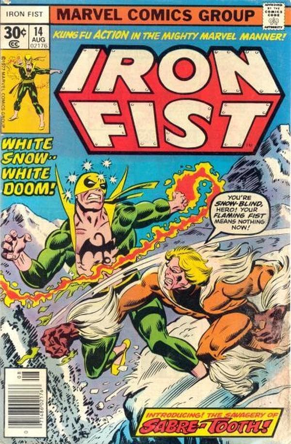 Iron Fist #14 cover