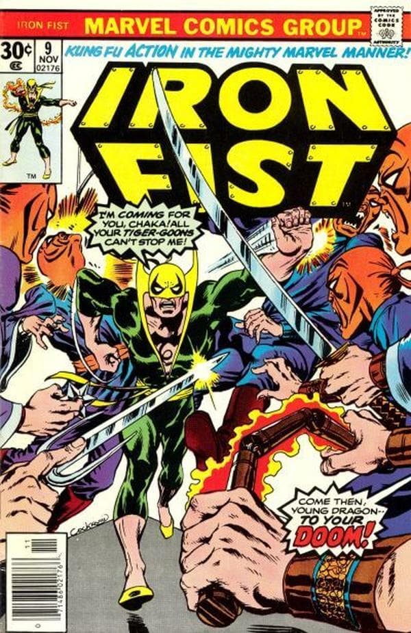 Iron Fist #9 cover