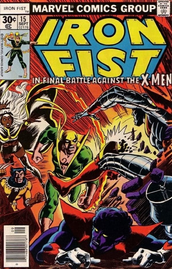 Iron Fist #15 cover