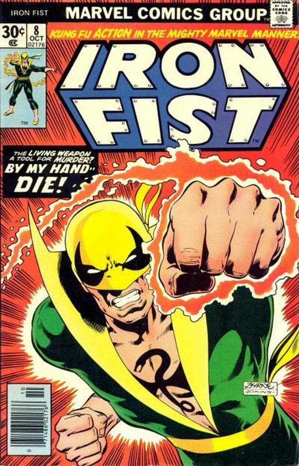 Iron Fist #8 cover