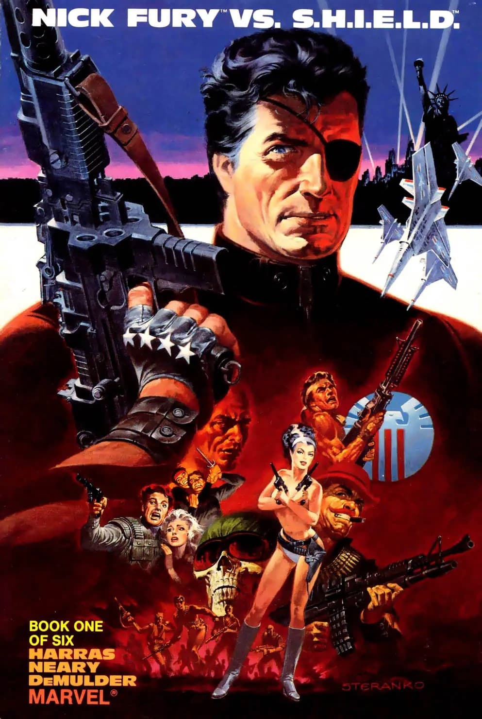 Nick Fury vs. S.H.I.E.L.D. #1 cover