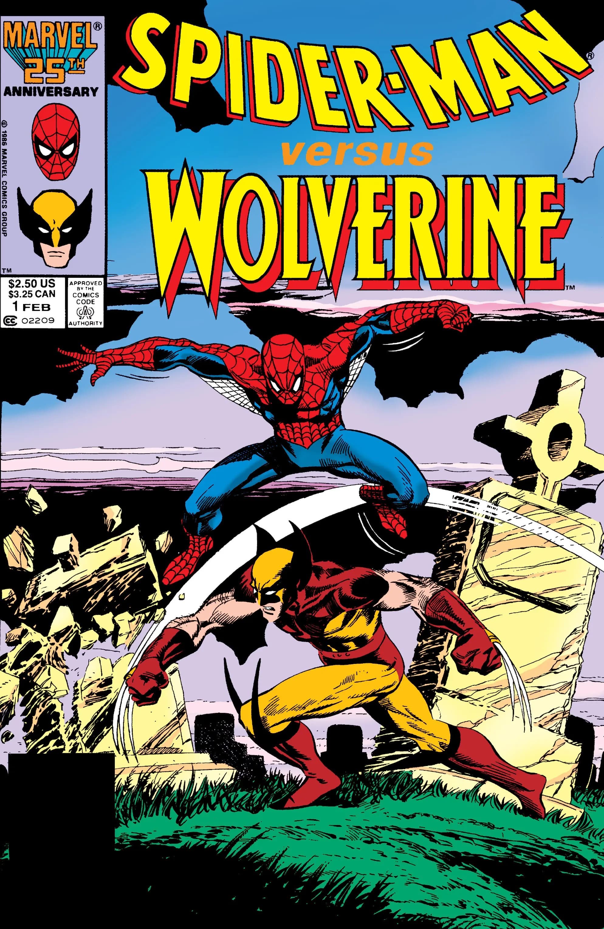 Spider-Man vs. Wolverine #1 cover