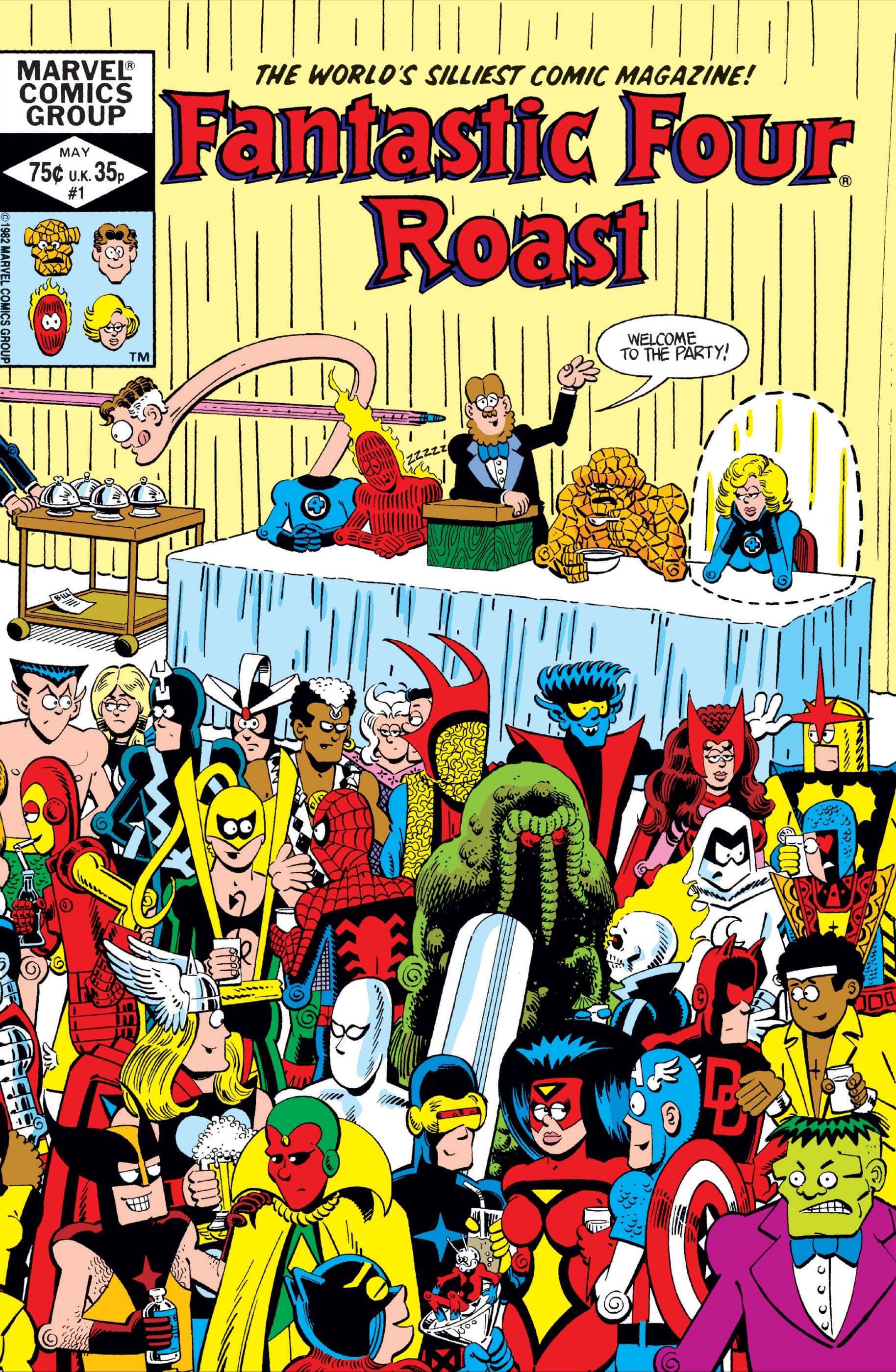 Fantastic Four Roast #1 cover
