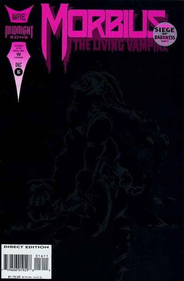 Morbius: The Living Vampire #16 cover