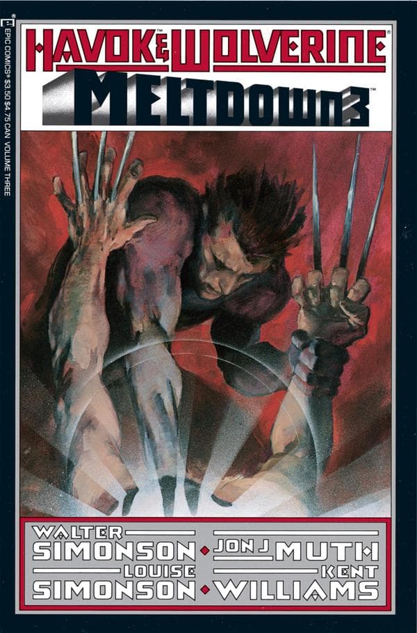 Havok & Wolverine: Meltdown #3 cover