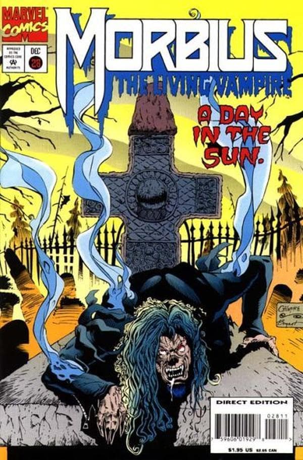 Morbius: The Living Vampire #28 cover