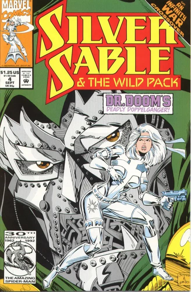 Silver Sable and the Wild Pack #4 cover