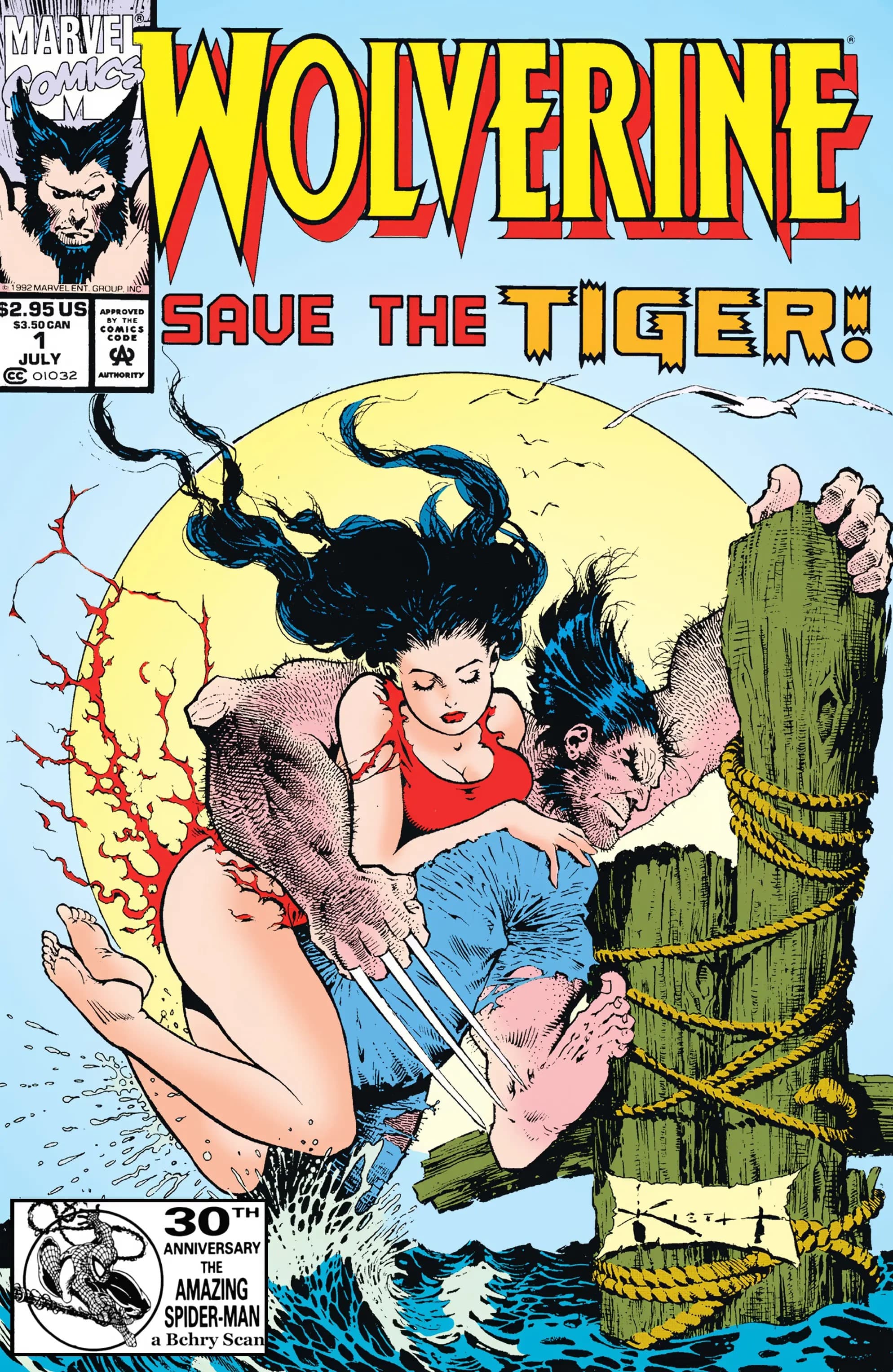 Wolverine: Save the Tiger #1 cover
