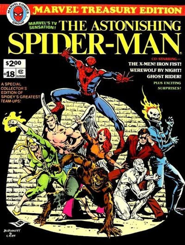 Marvel Treasury Edition #18 cover