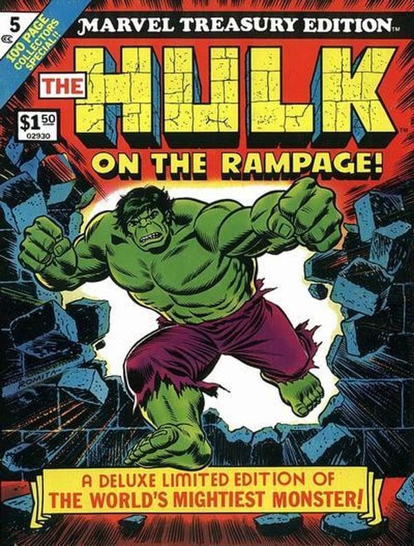 Marvel Treasury Edition #5 cover
