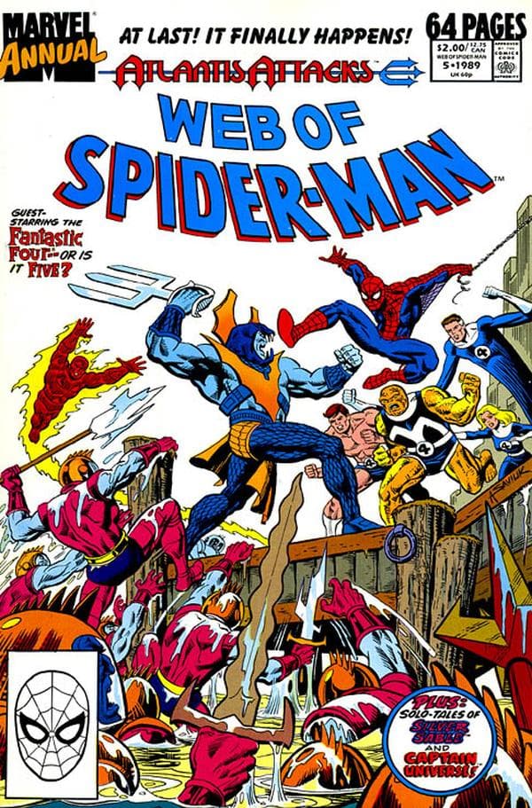 Web of Spider-Man Annual #5 cover