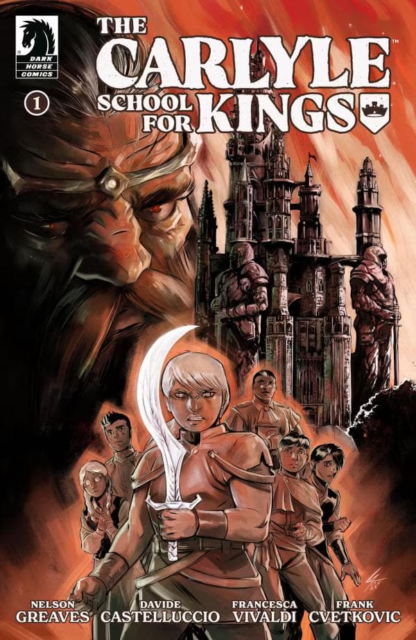 The Carlyle School for Kings cover — © Dark Horse Comics