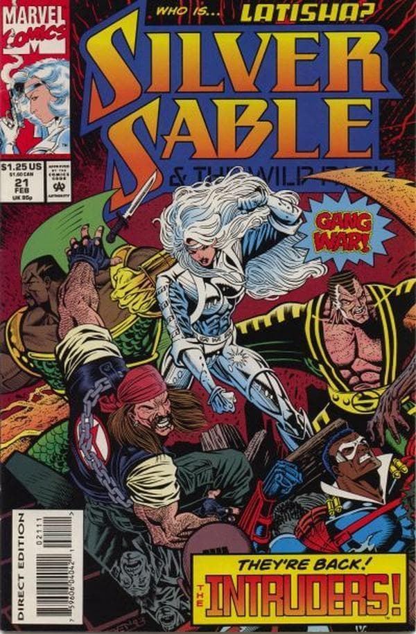 Silver Sable and the Wild Pack #21 cover
