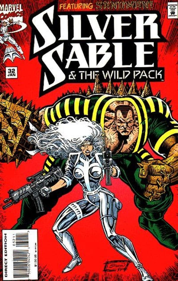Silver Sable and the Wild Pack #32 cover