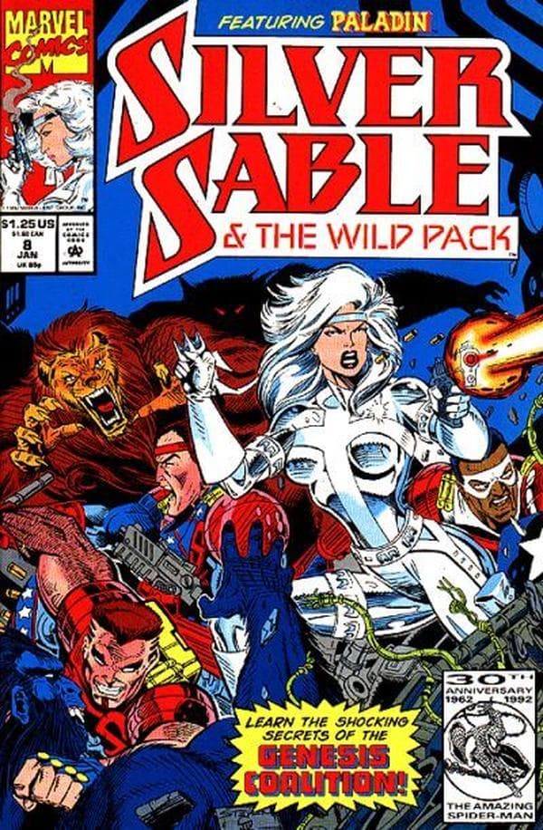 Silver Sable and the Wild Pack #8 cover