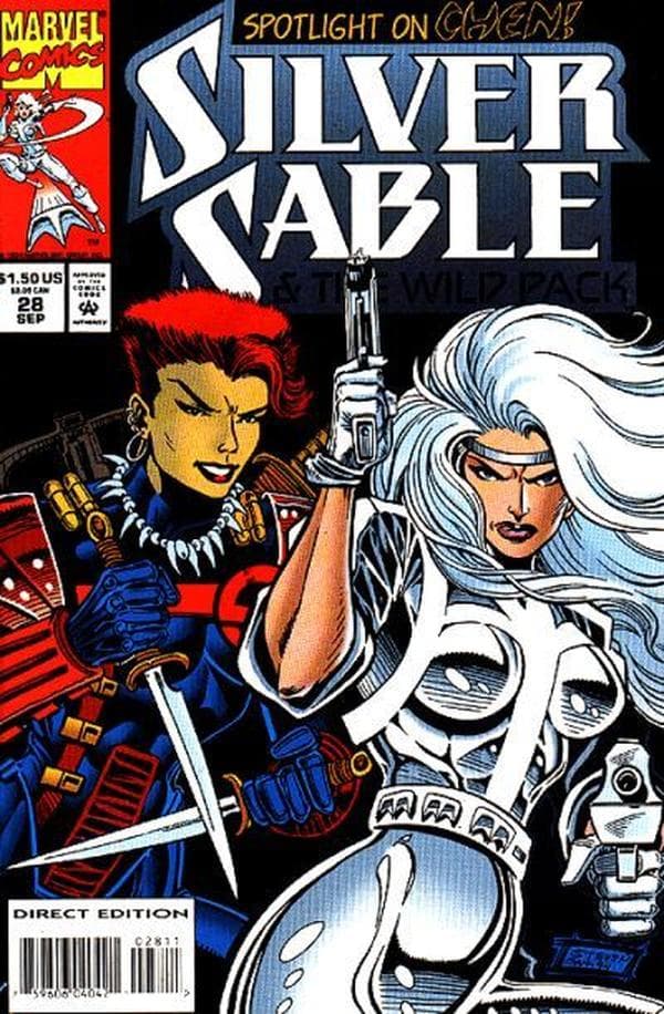 Silver Sable and the Wild Pack #28 cover