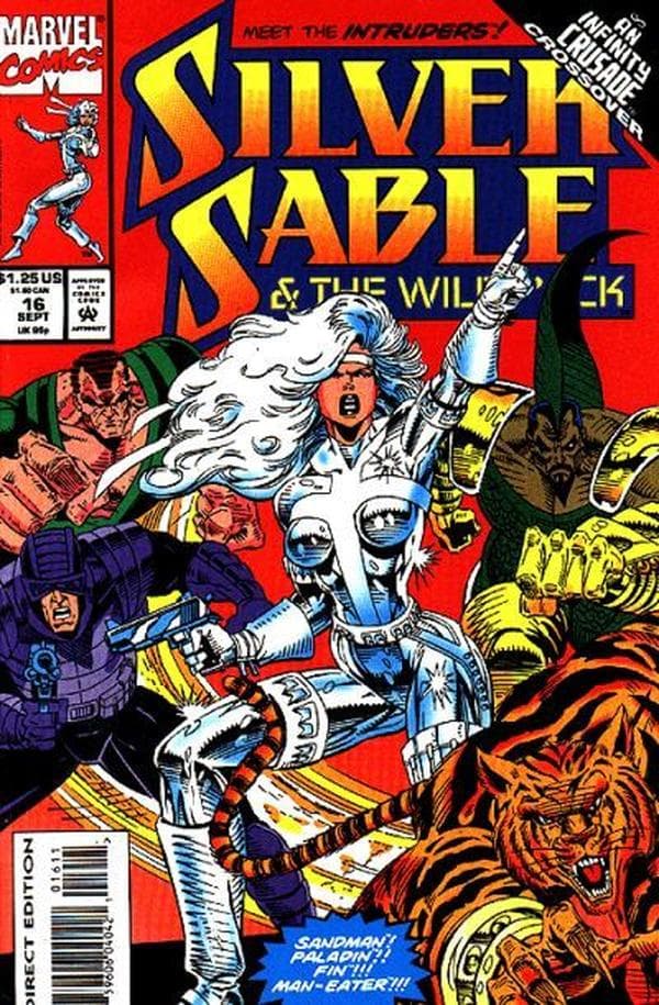 Silver Sable and the Wild Pack #16 cover