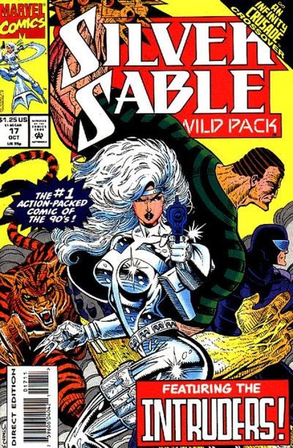 Silver Sable and the Wild Pack #17 cover