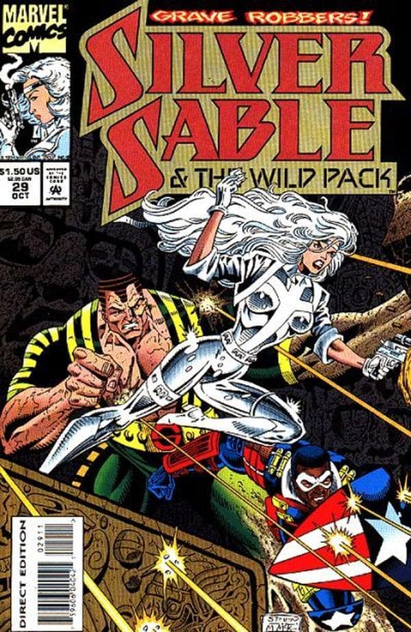 Silver Sable and the Wild Pack #29 cover