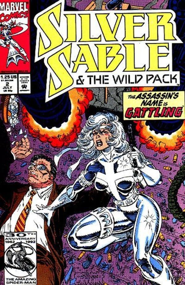 Silver Sable and the Wild Pack #2 cover