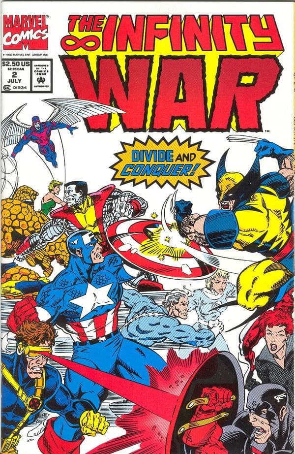 The Infinity War #2 cover