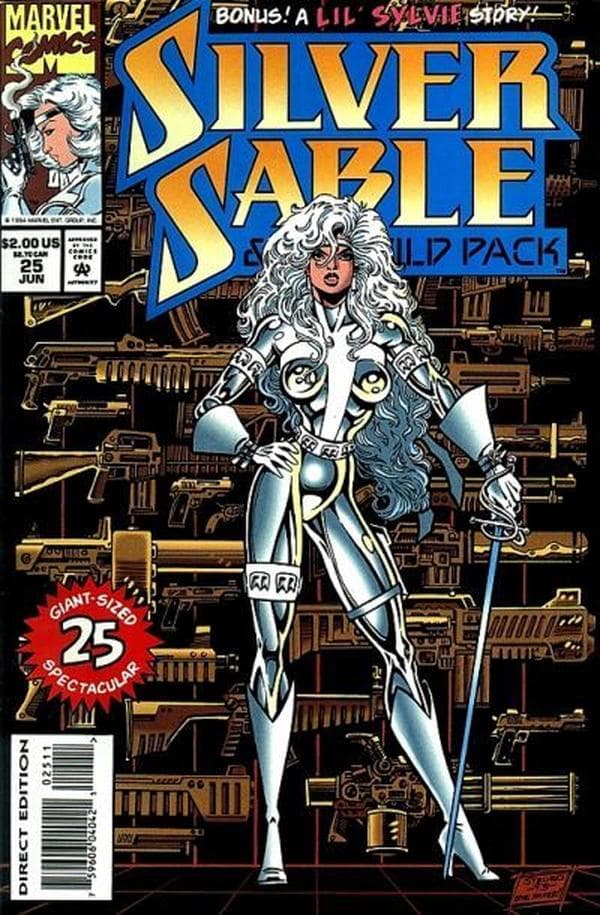 Silver Sable and the Wild Pack #25 cover