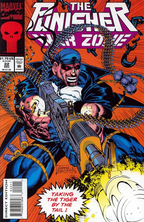 The Punisher: War Zone #22 cover