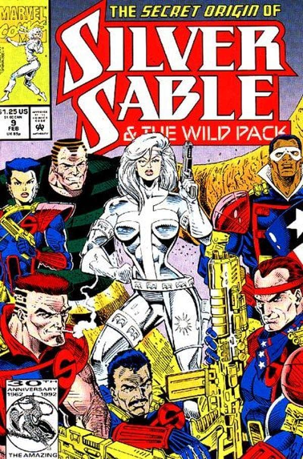Silver Sable and the Wild Pack #9 cover