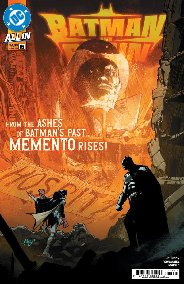 Batman and Robin #15 cover