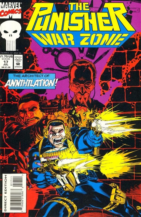 The Punisher: War Zone #17 cover