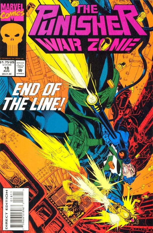 The Punisher: War Zone #18 cover