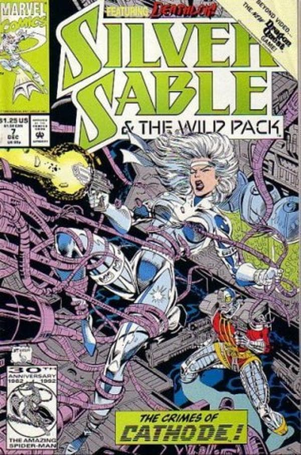 Silver Sable and the Wild Pack #7 cover
