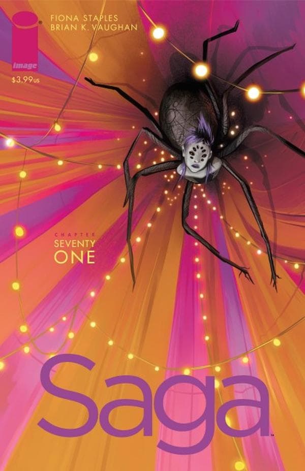 Saga #71 cover