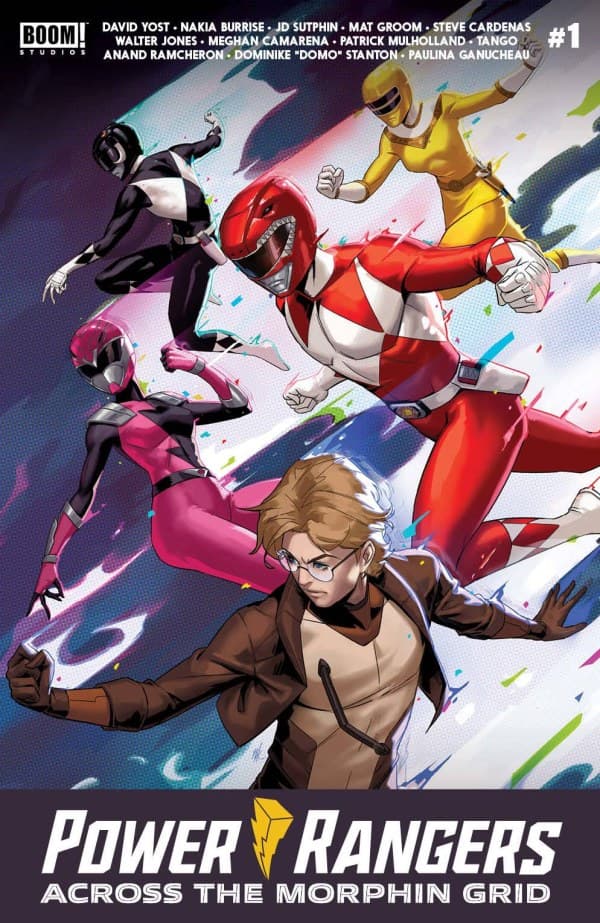 Power Rangers: Across the Morphin Grid #1 cover