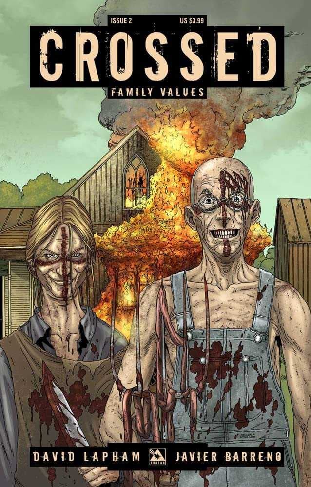 Crossed Family Values #2 cover