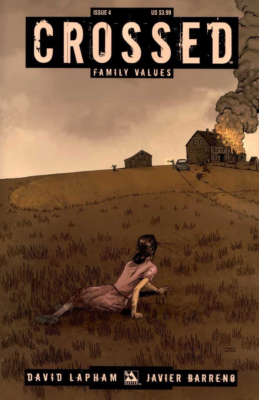 Crossed Family Values #4 cover