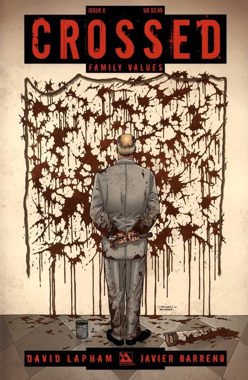 Crossed Family Values #6 cover