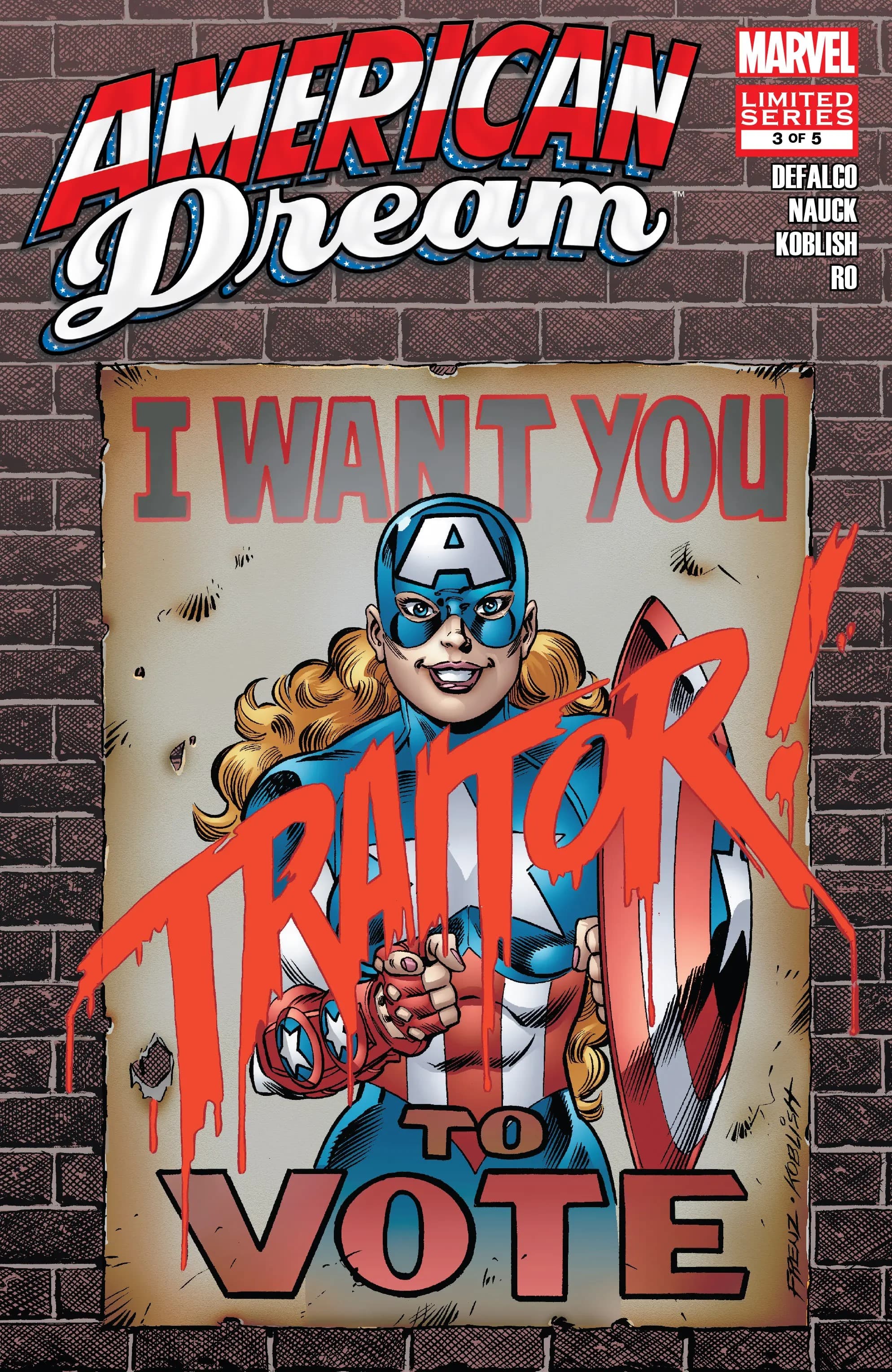 American Dream #3 cover