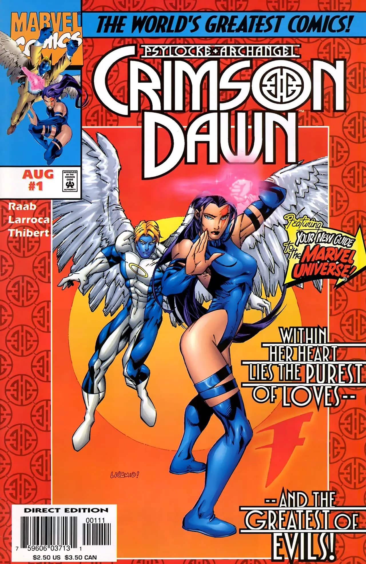 Psylocke & Archangel Crimson Dawn