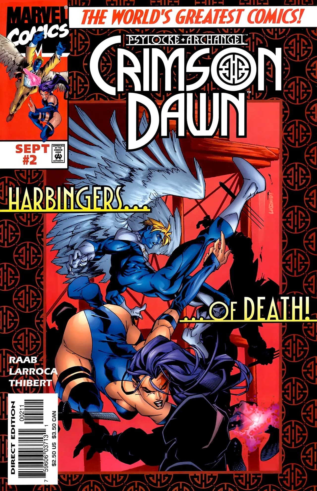 Psylocke & Archangel Crimson Dawn #2