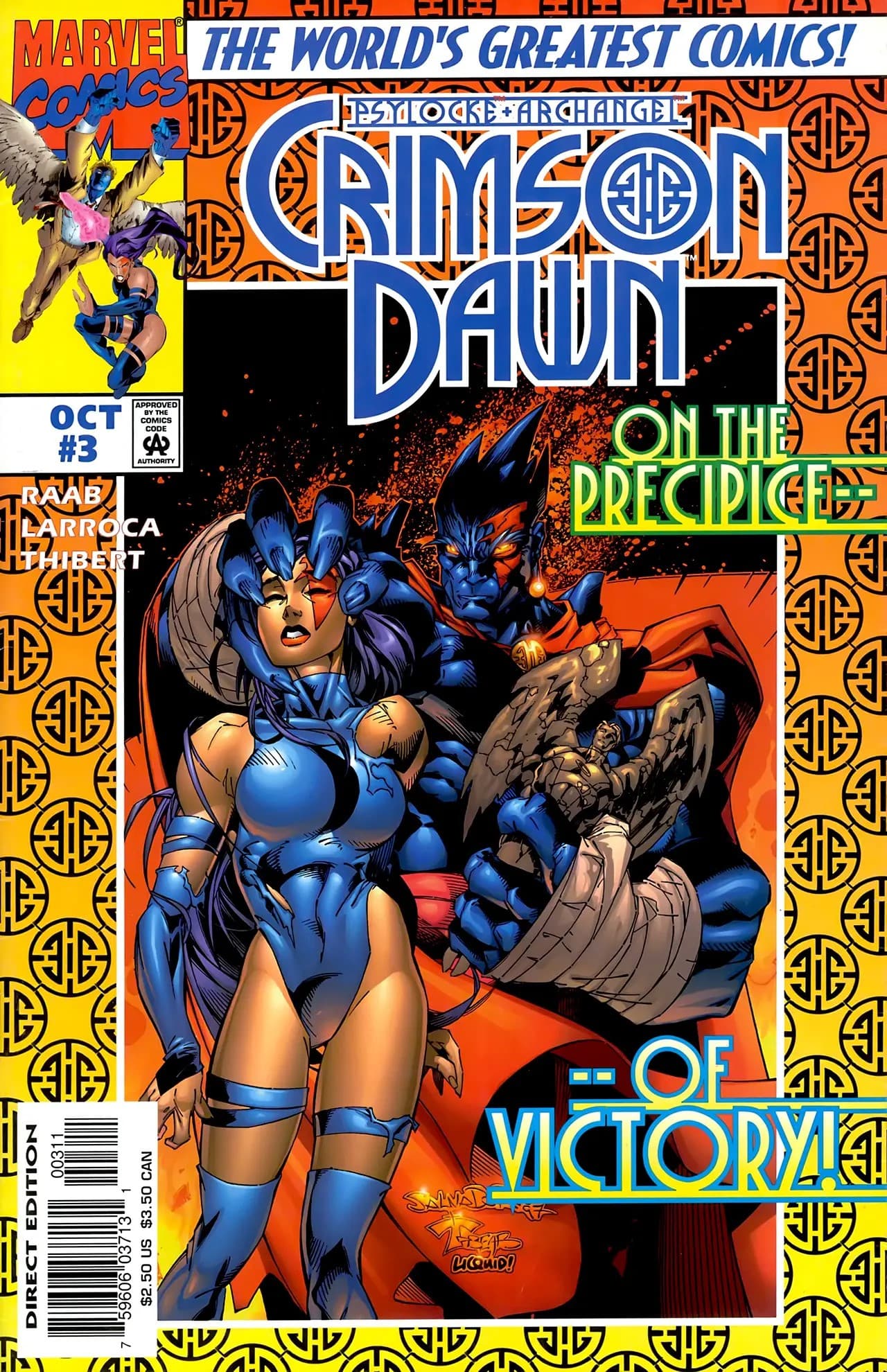 Psylocke & Archangel Crimson Dawn #3