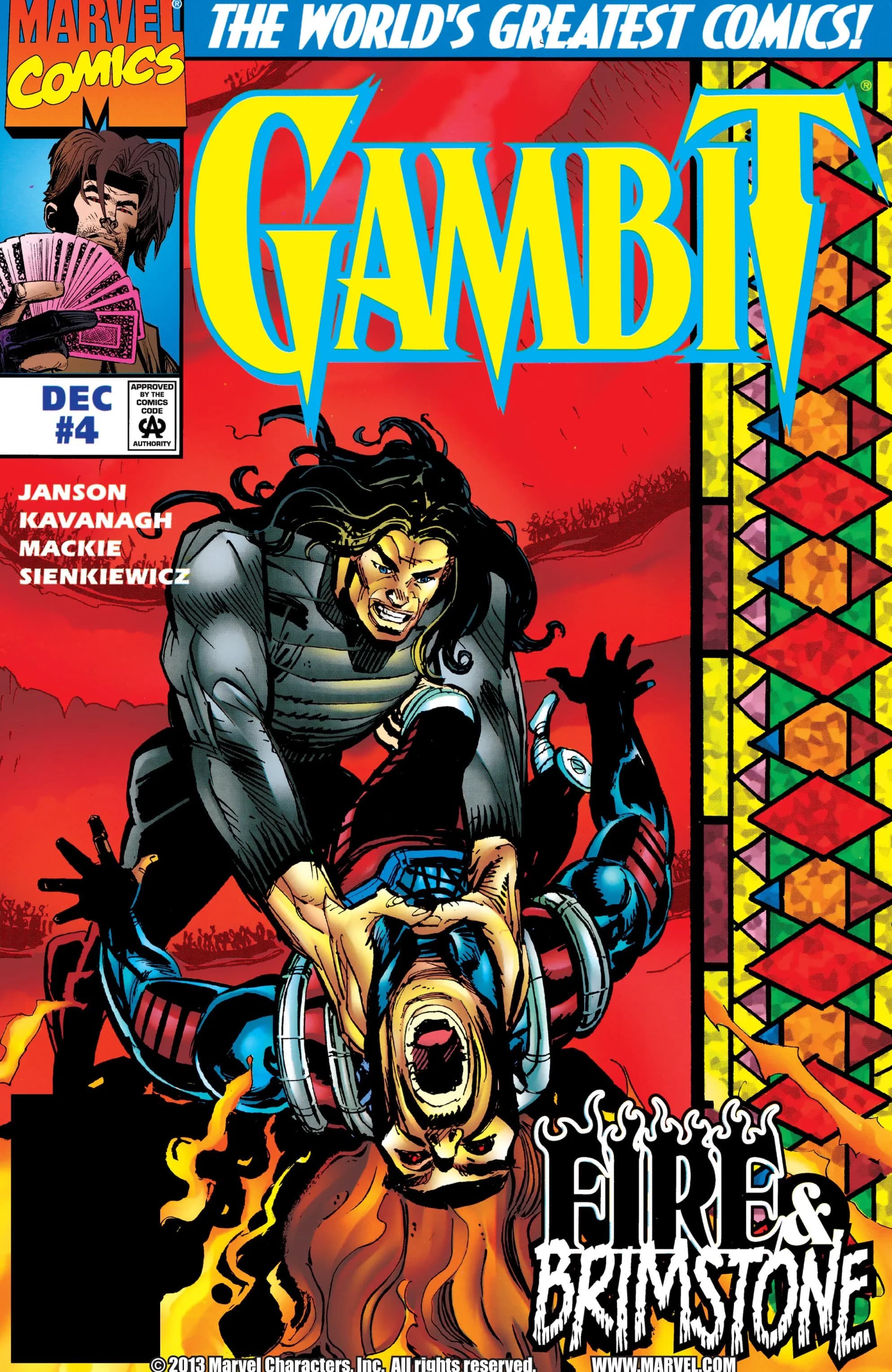 Gambit #4 cover
