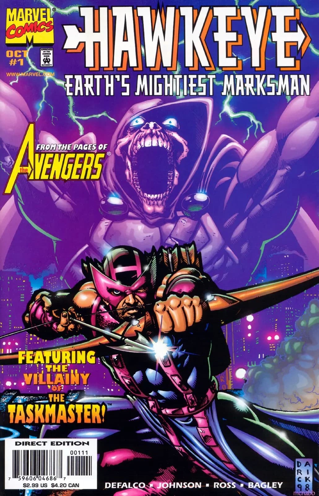 Hawkeye: Earth's Mightiest Marksman #1 cover