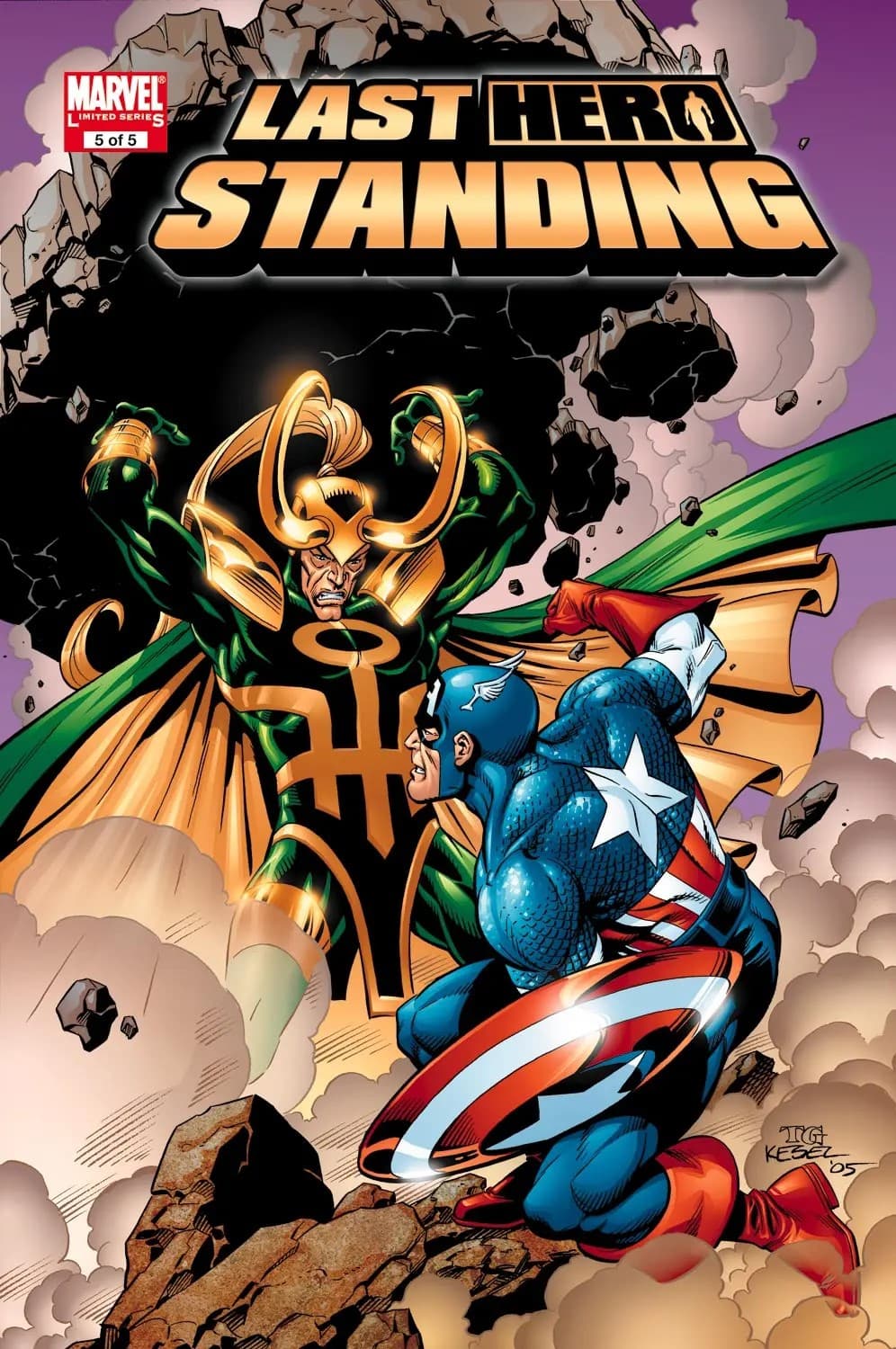 Last Hero Standing #5 cover