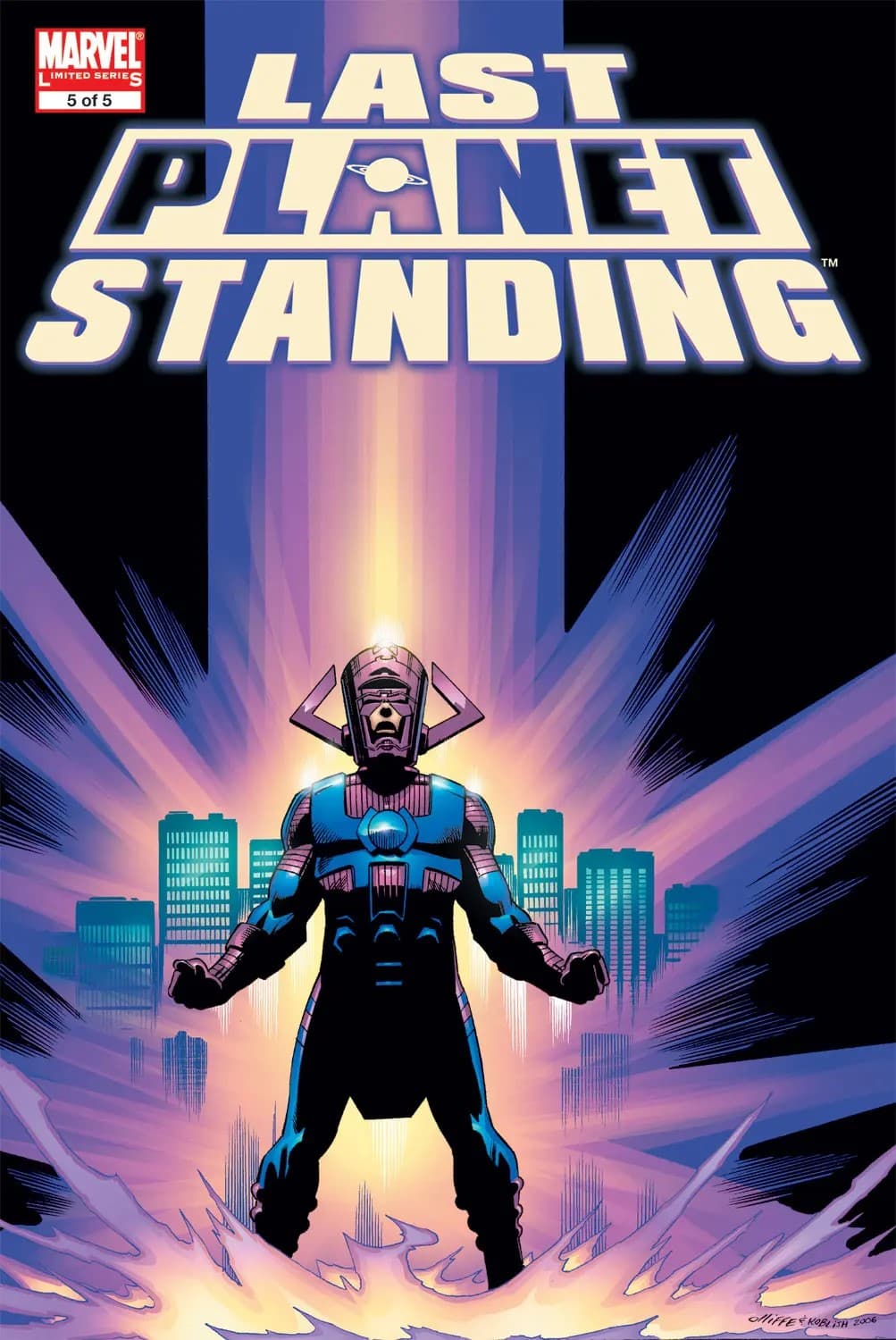 Last Planet Standing #5 cover