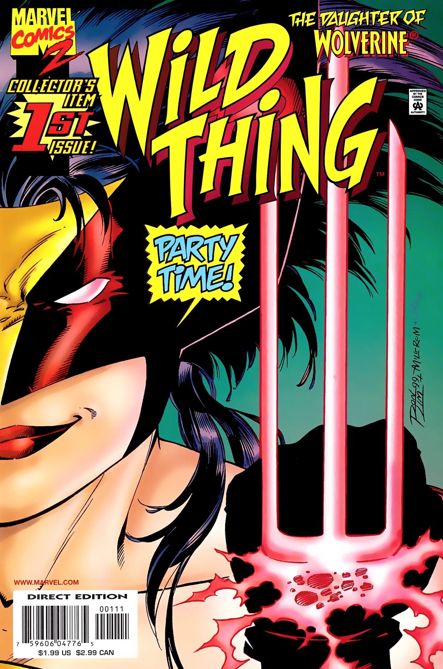 Wild Thing #1 cover