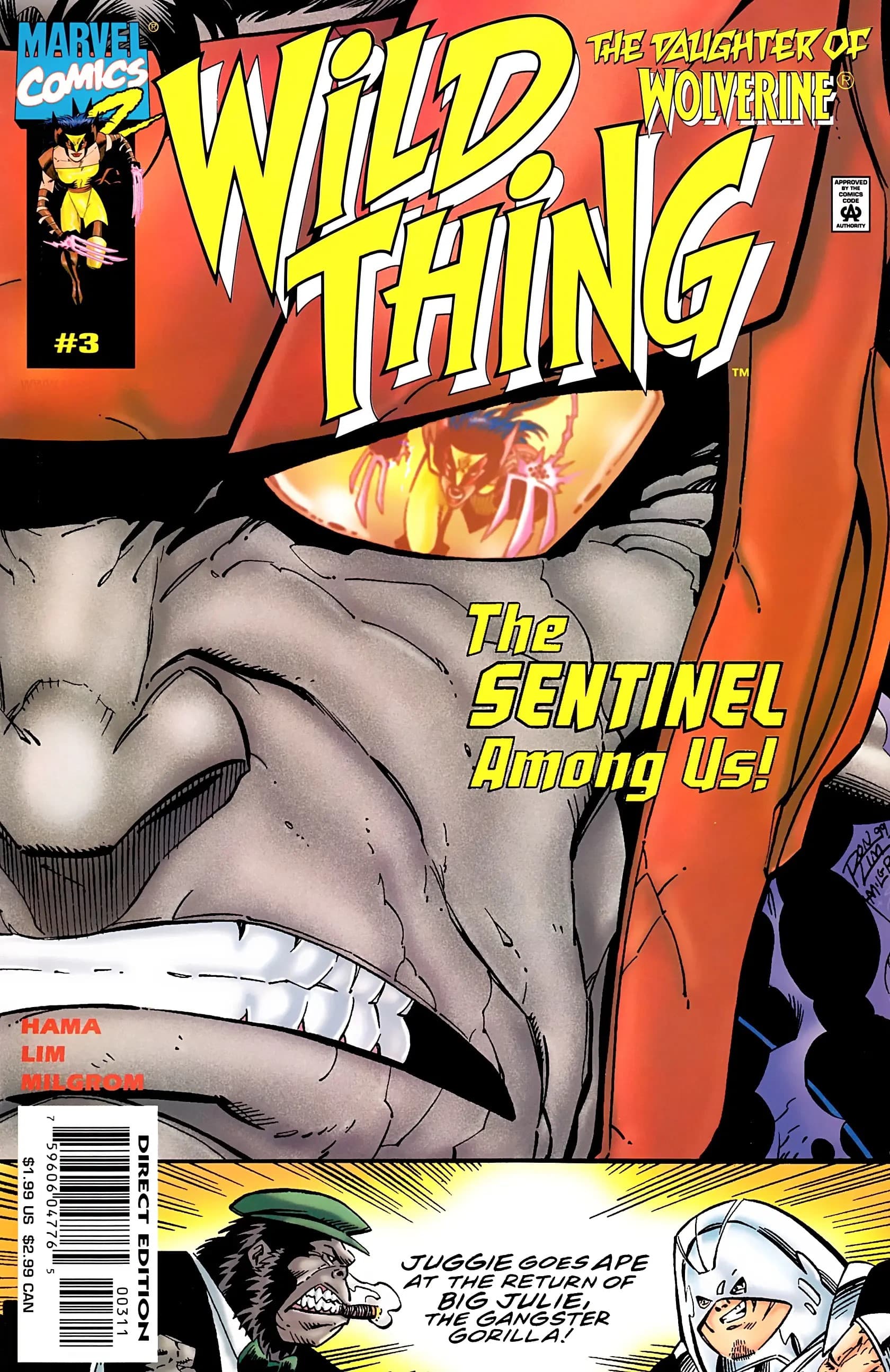 Wild Thing #3 cover