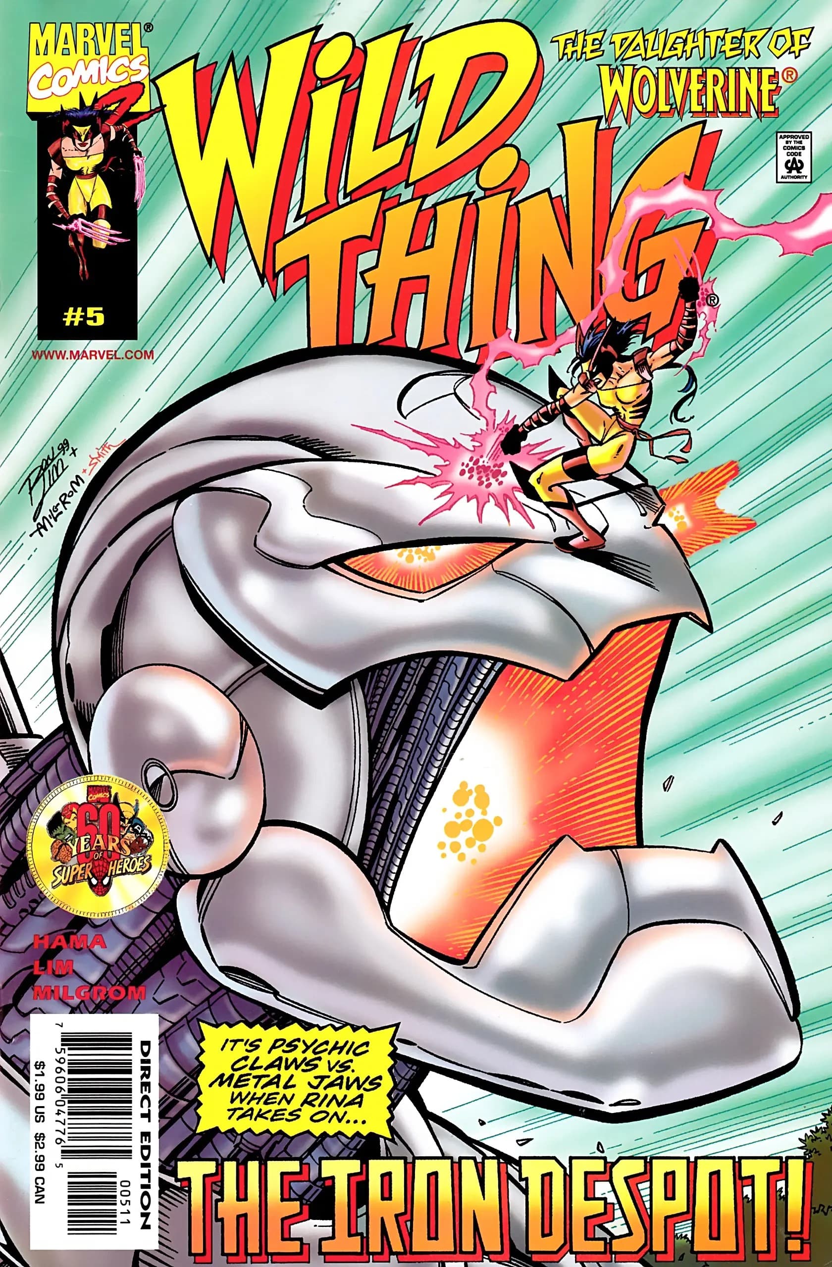 Wild Thing #5 cover