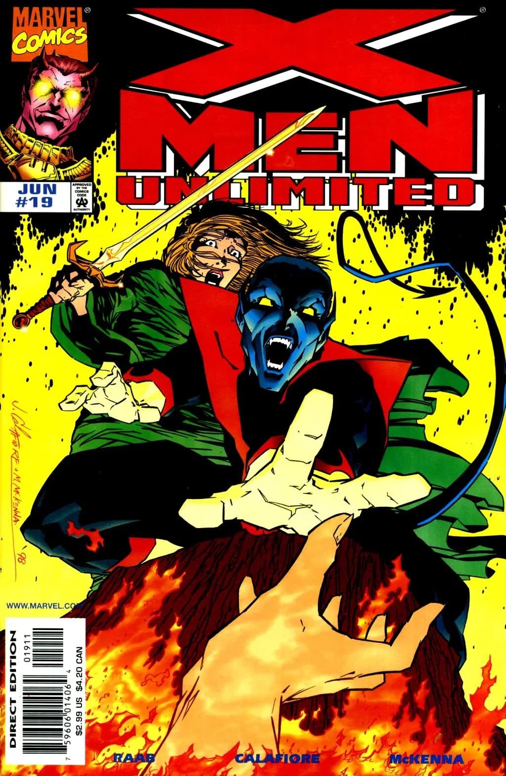 X-Men Unlimited #19 cover