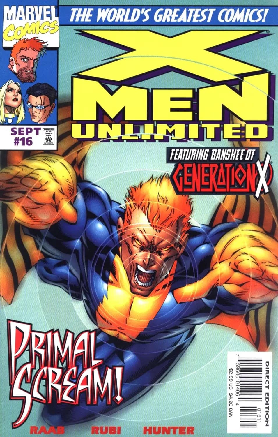 X-Men Unlimited #16 cover
